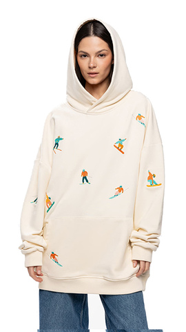 Худи оверсайз 66 унисекс премиум